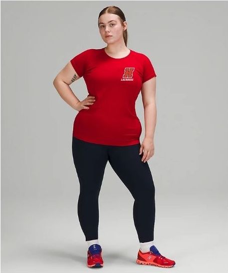 Women's Lululemon Swiftly Tech Short Sleeve 2.0 - Red  Main Image